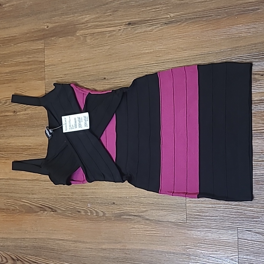 Bebe Black Knit Top